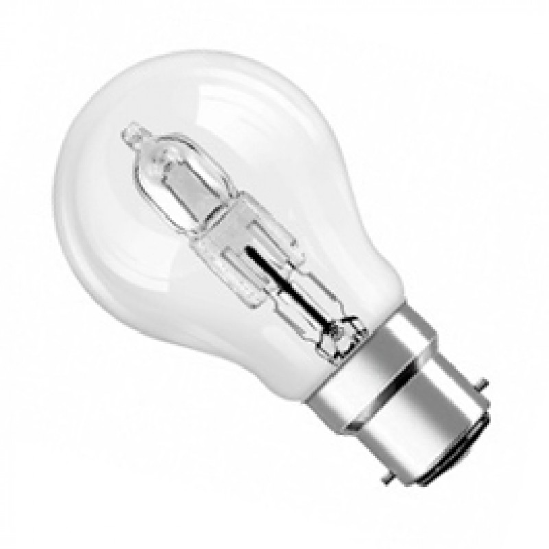 Halogen Energy Saving GLS 240v 70w BC Clear 10043 – MY AP Lamps Ltd